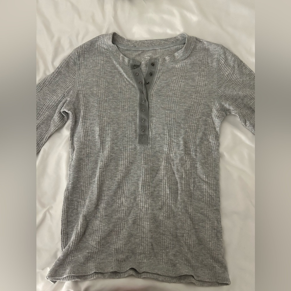 aerie waffle long sleeve